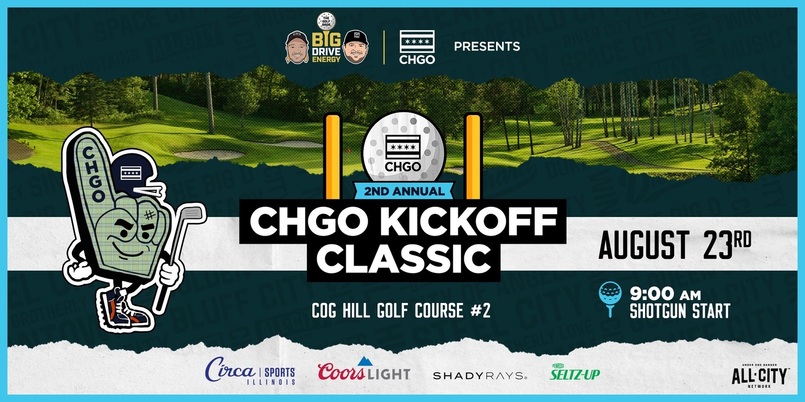 Banner image for 2nd Annual CHGO Kickoff Classic Golf Tournament at Cog Hill #2