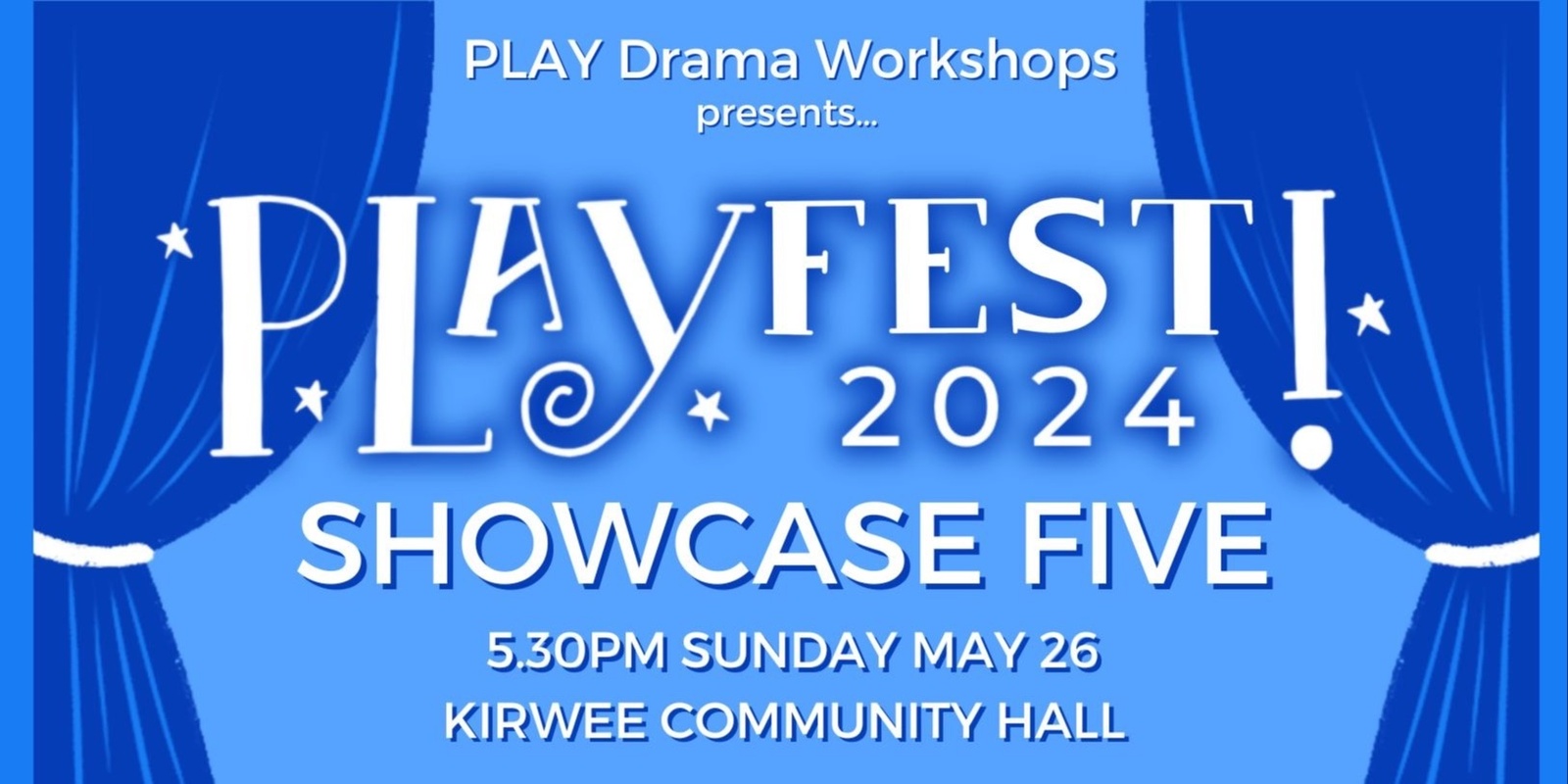 Banner image for PLAYFest Showcase FIVE 