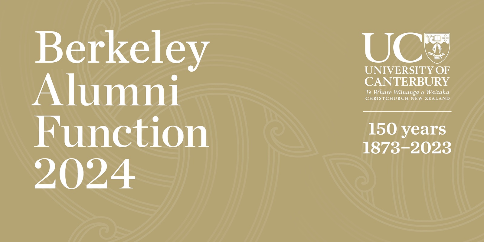 Banner image for UC Alumni Function in Berkeley 2024