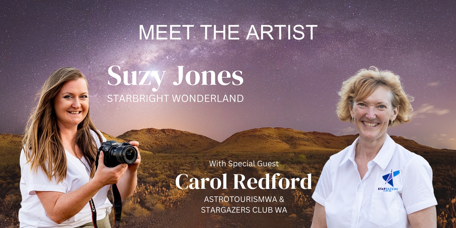 Banner image for Explore the Night Sky with Starbright Wonderland - Mandurah astrophotography exhibition and talk