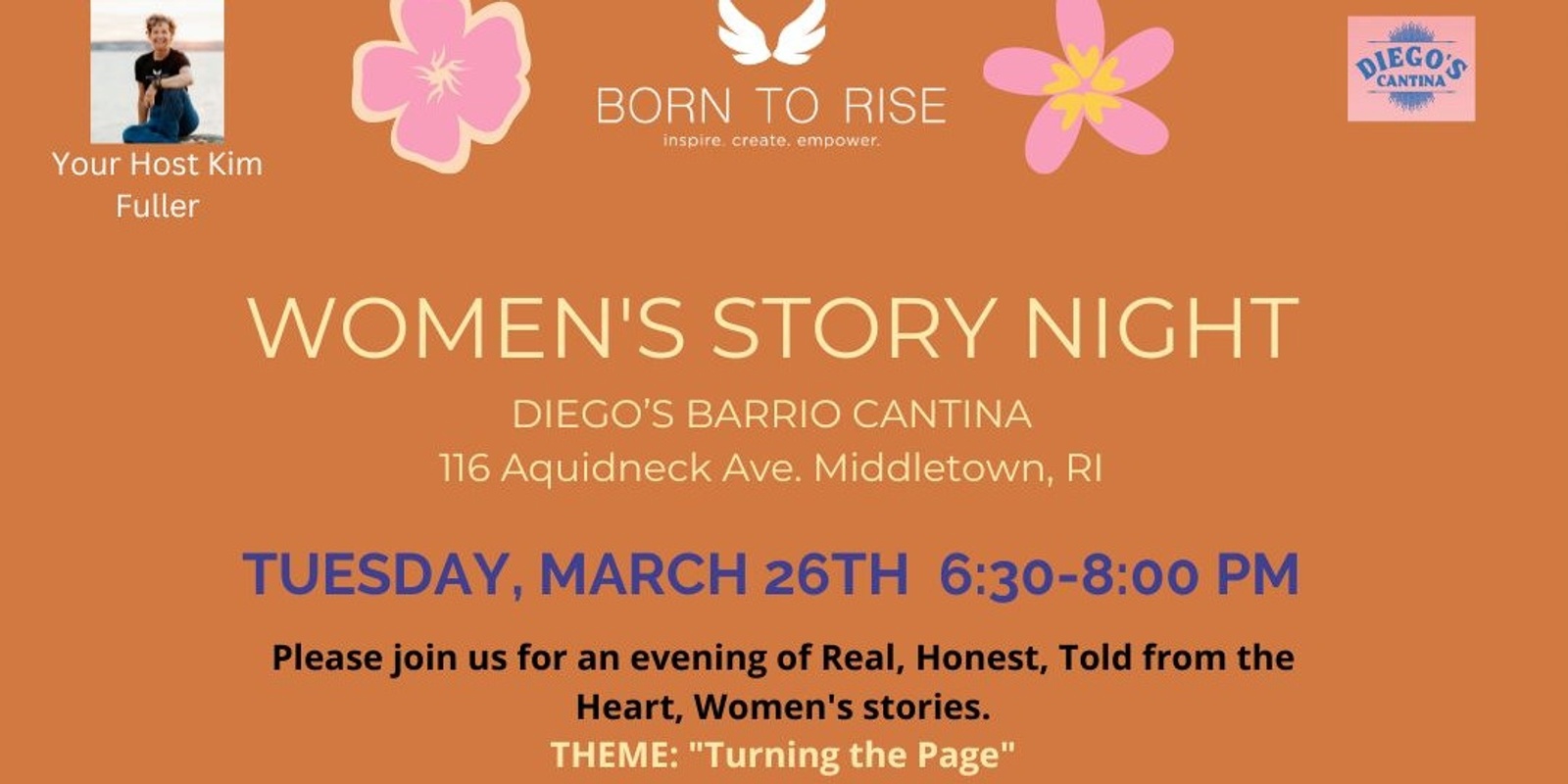 Banner image for Born to Rise™ Women's Story night 3/26/2024