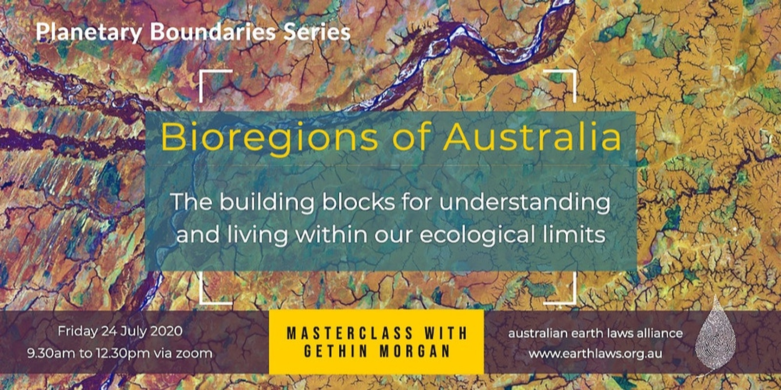 Banner image for Bioregions in Australia - Masterclass with Gethin Morgan