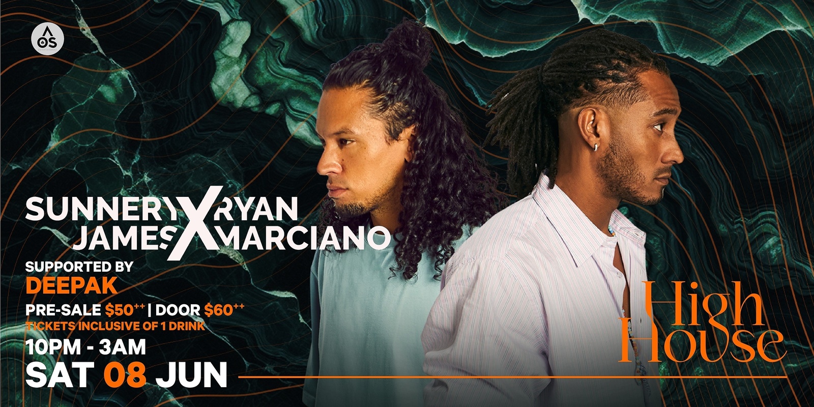 Banner image for HighHouse presents Sunnery James & Ryan Marciano