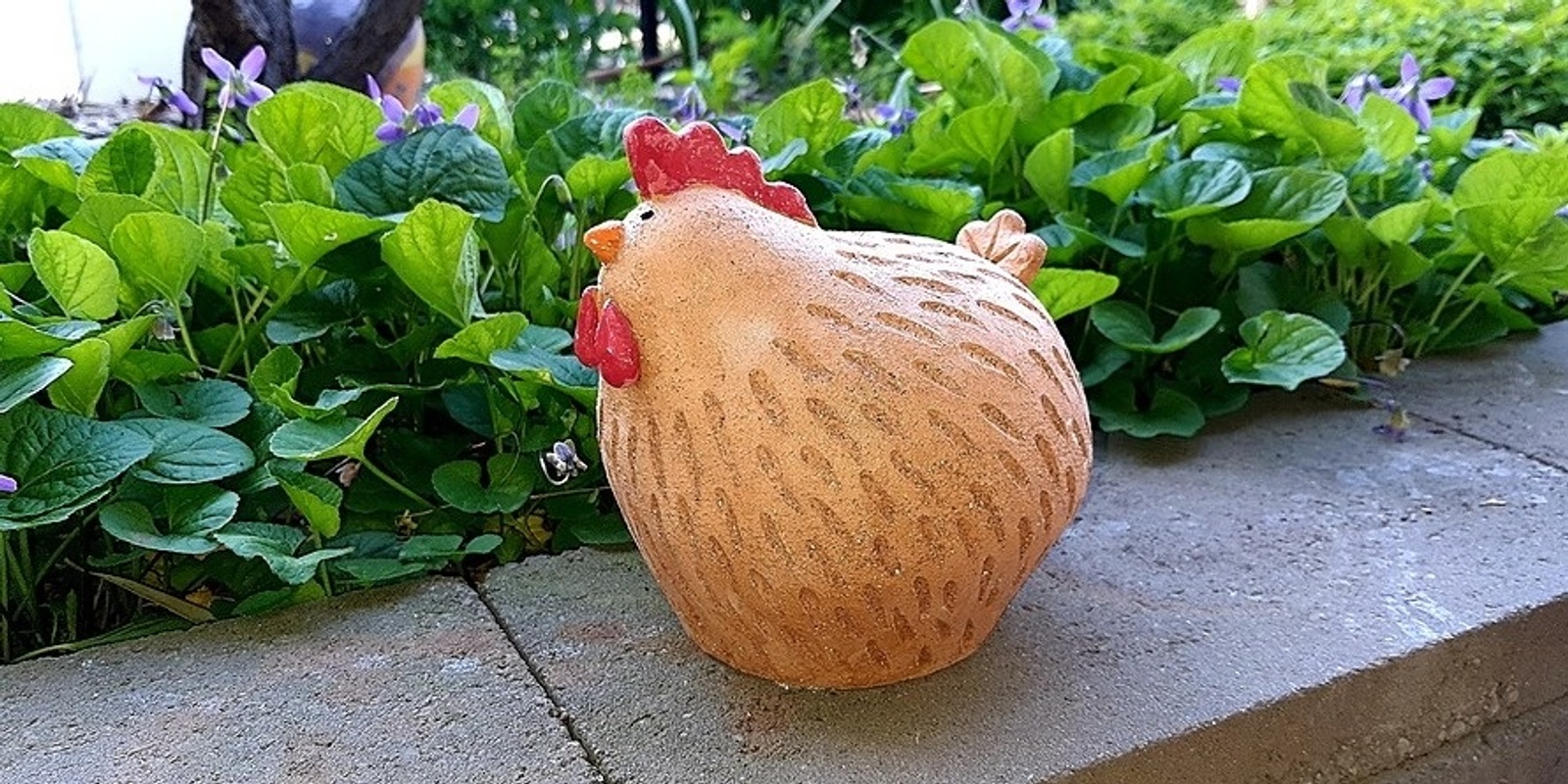 Banner image for Make A Clay Chicken or Chicken Planter