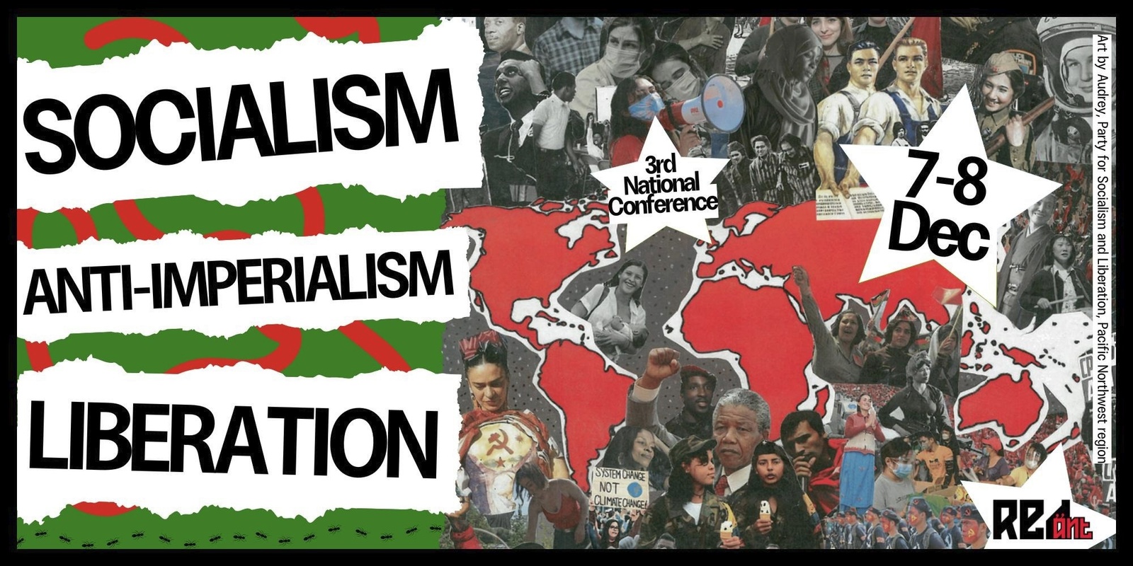 Banner image for Red Ant National Conference 2024: Socialism - Anti-Imperialism - Liberation