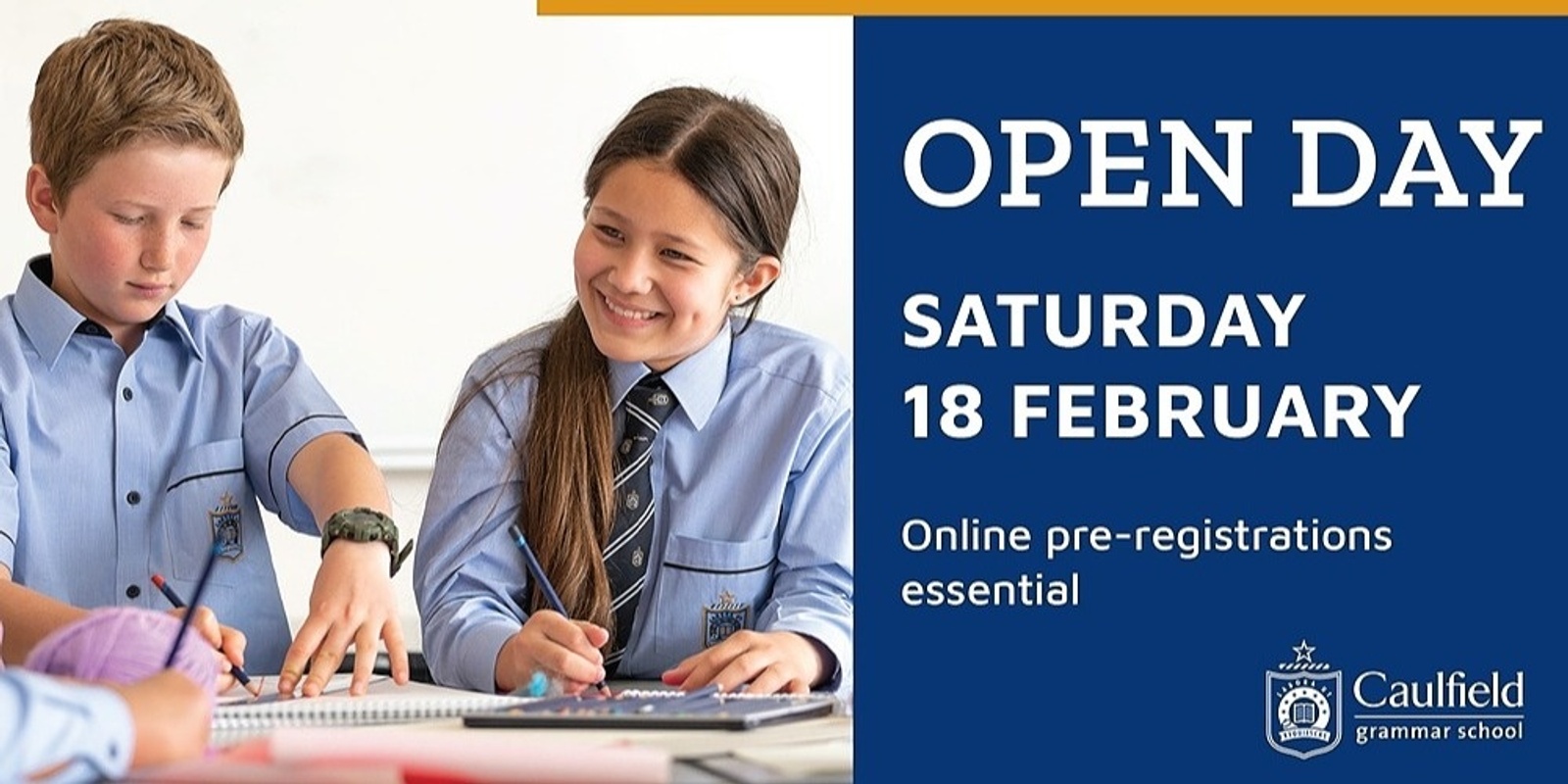 Banner image for OPEN DAY 18 FEB 2023 | MALVERN CAMPUS
