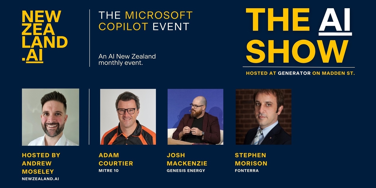 Banner image for The AI Show - August - The Microsoft Copilot Event