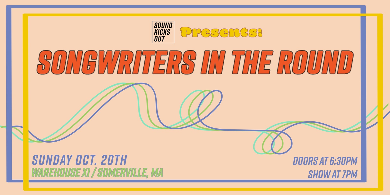 Banner image for Sound Kicks Out Presents: Songwriters in the Round at Warehouse XI