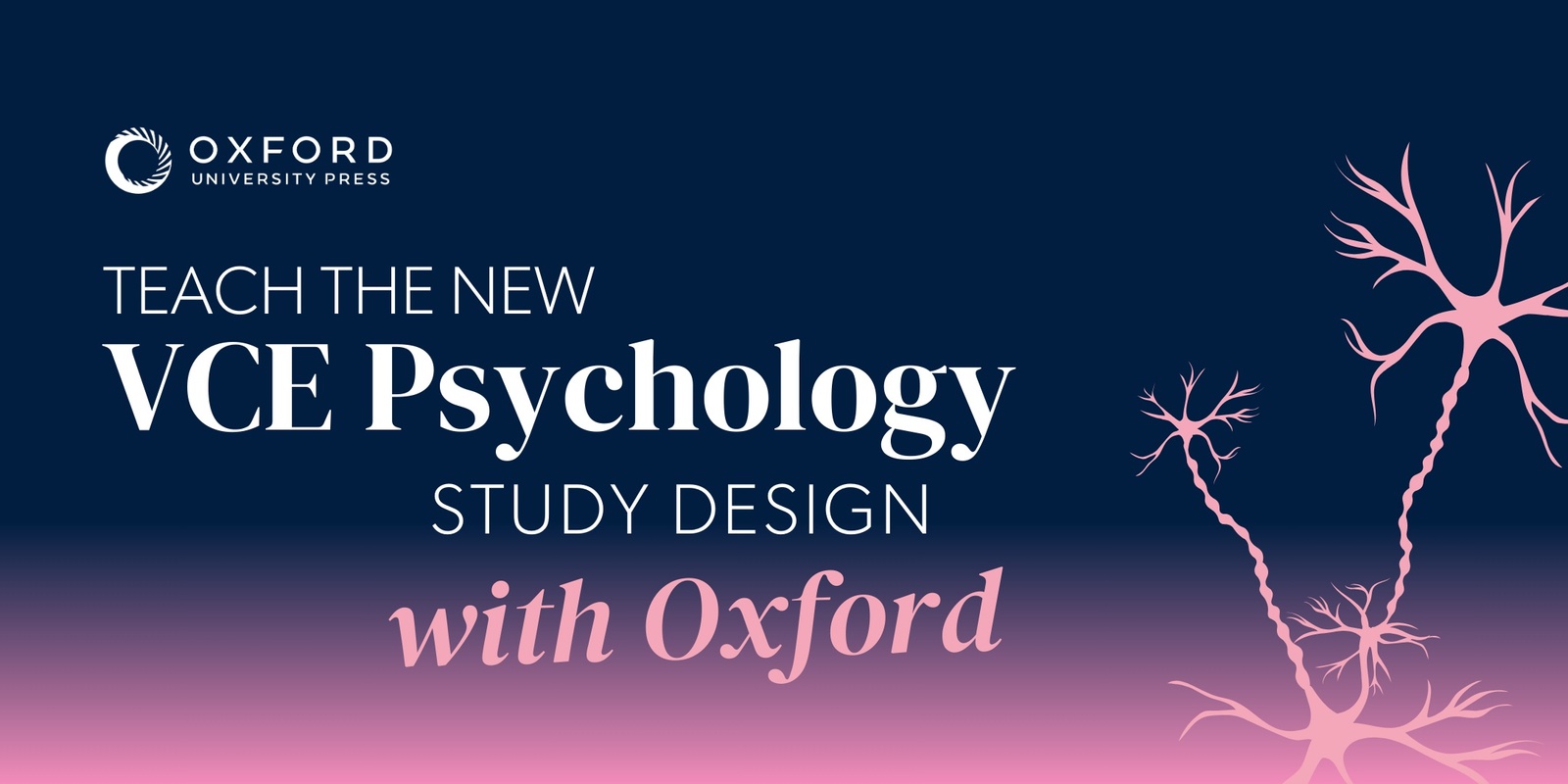 Banner image for Teach the new VCE Psychology Study Design with Oxford
