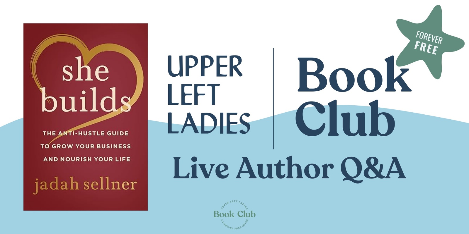 Banner image for ULL Book Club: She Builds