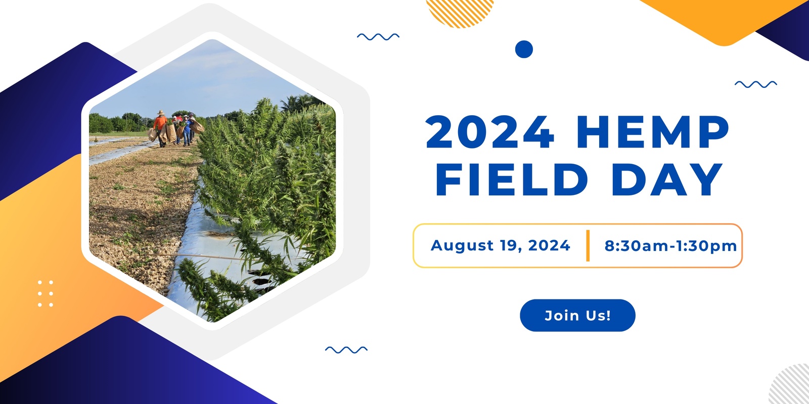 Banner image for Hemp Field Day at TREC