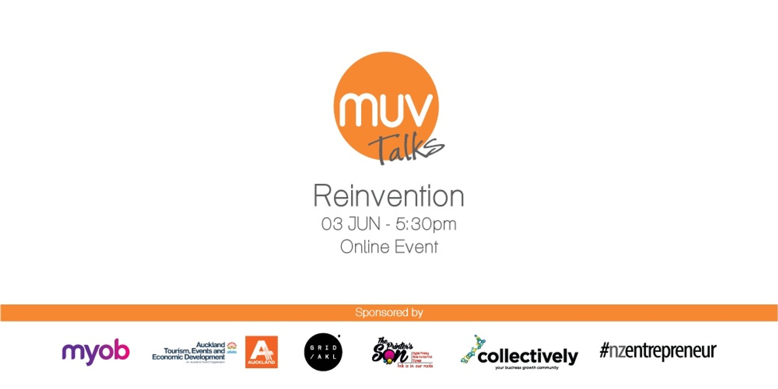 Banner image for MUV Talks: Reinvention