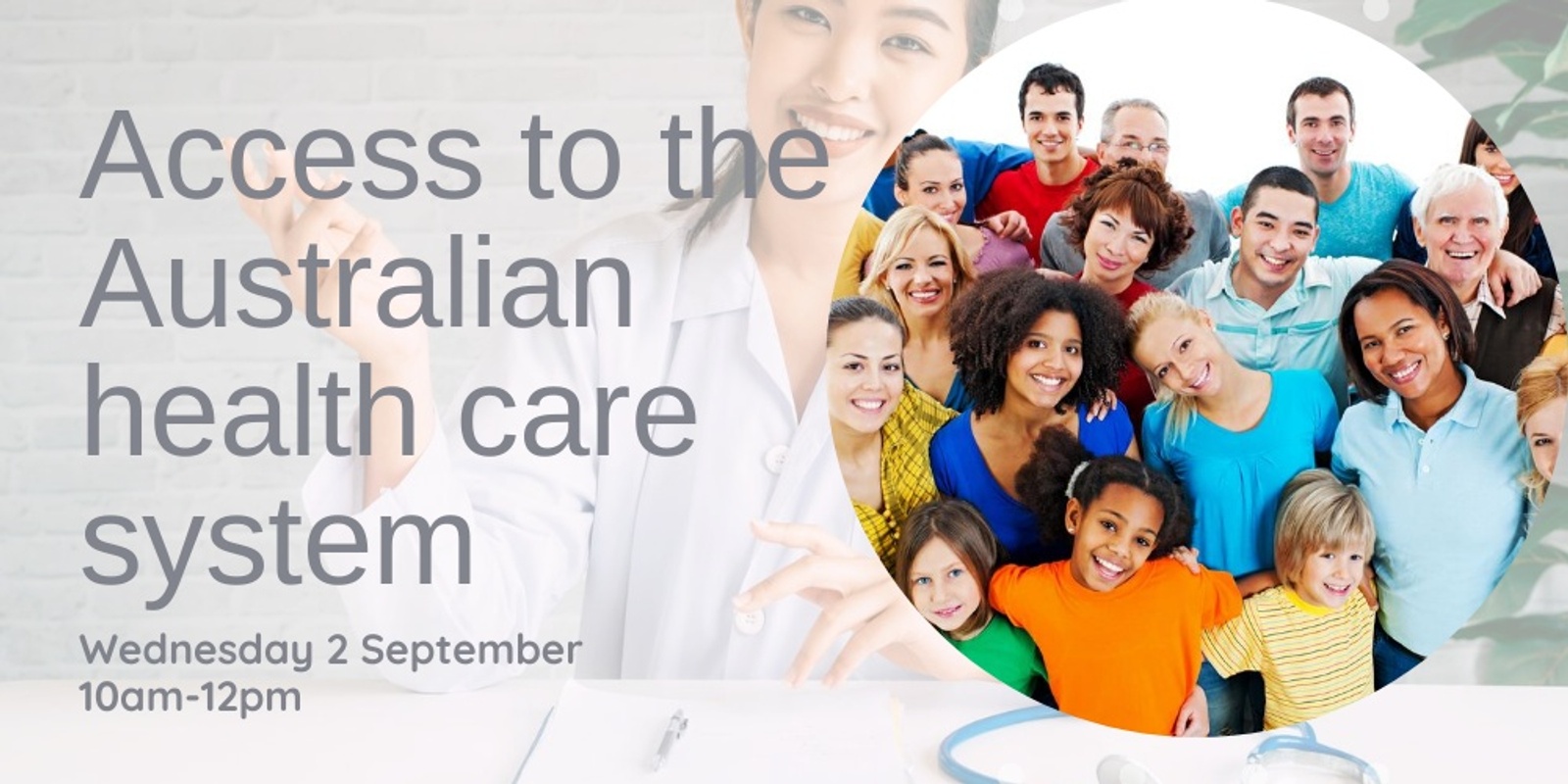 Banner image for Access to the Australian health care system