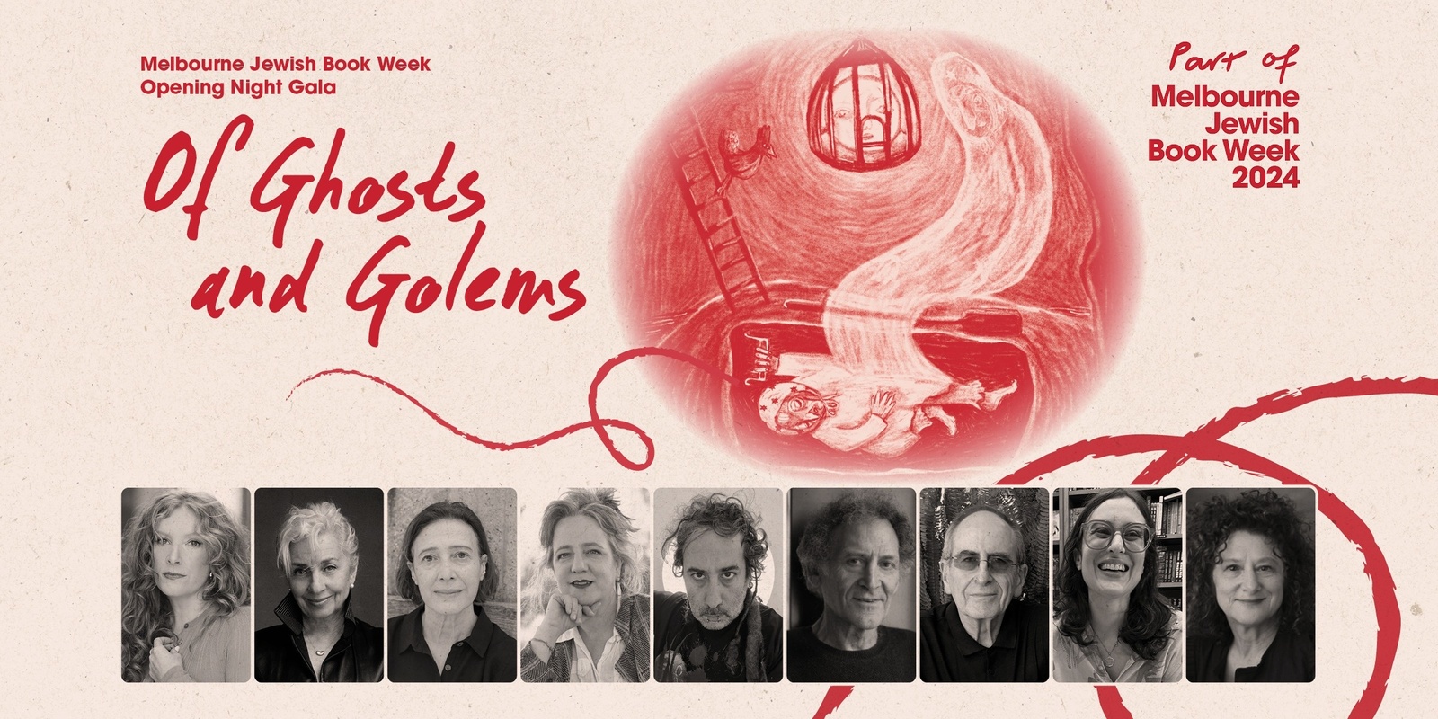 Banner image for Melbourne Jewish Book Week Opening Night: Of Ghosts and Golems