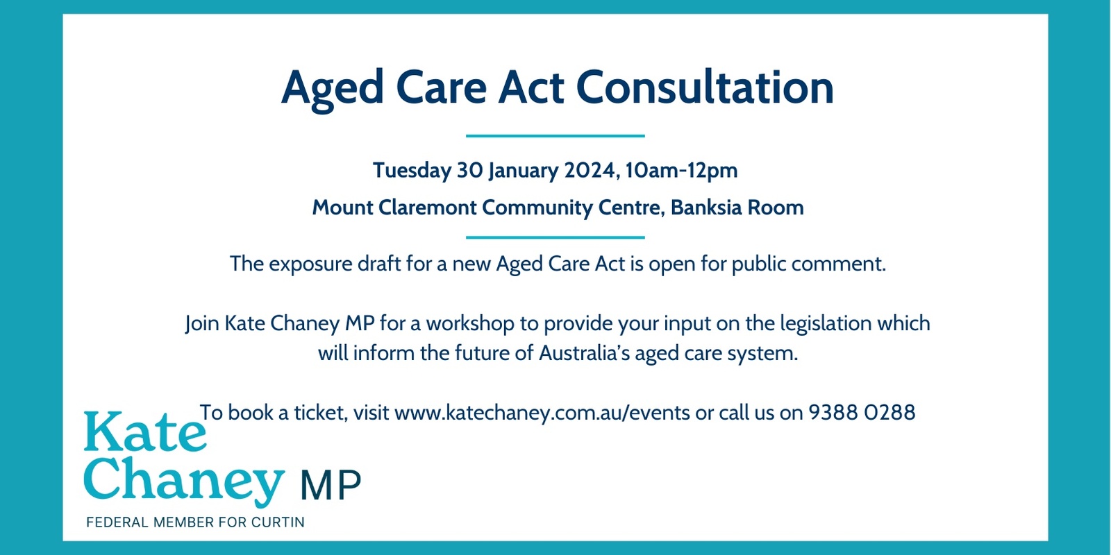 Banner image for Aged Care Act Consultation