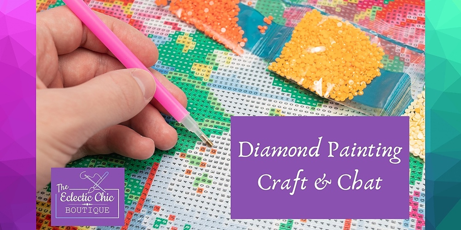 Banner image for Diamond Painting Craft & Chat
