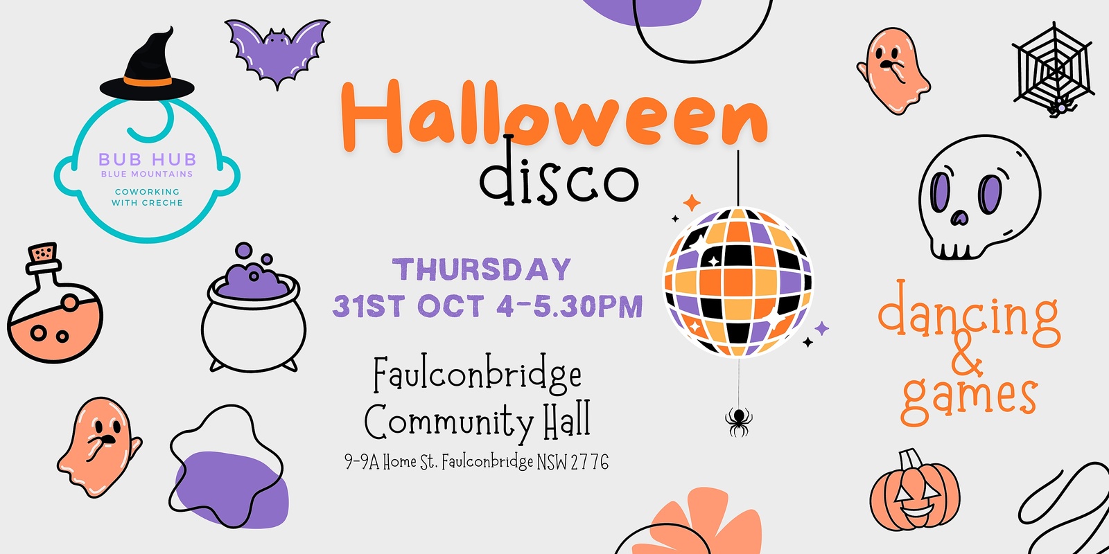 Banner image for Halloween Children's Disco