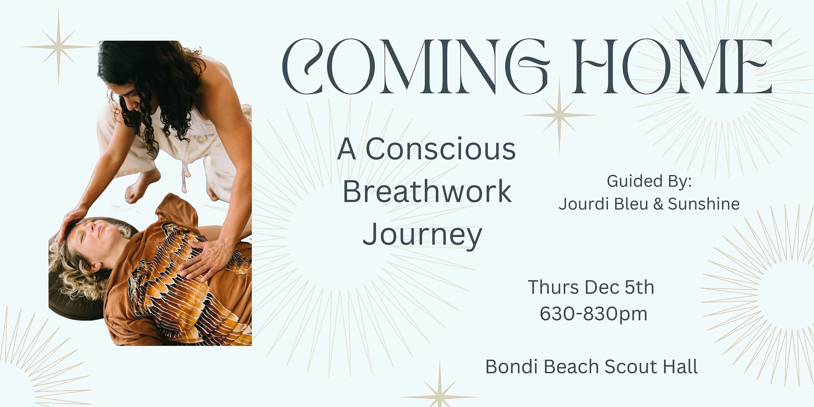 Banner image for Coming Home: A Conscious Breathwork Journey 