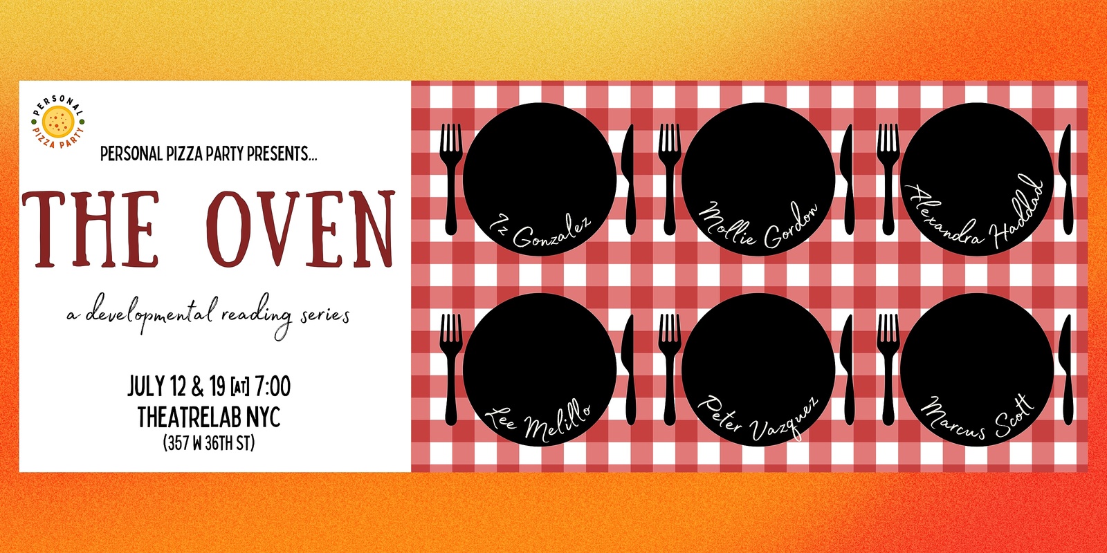 Banner image for THE OVEN Reading Series