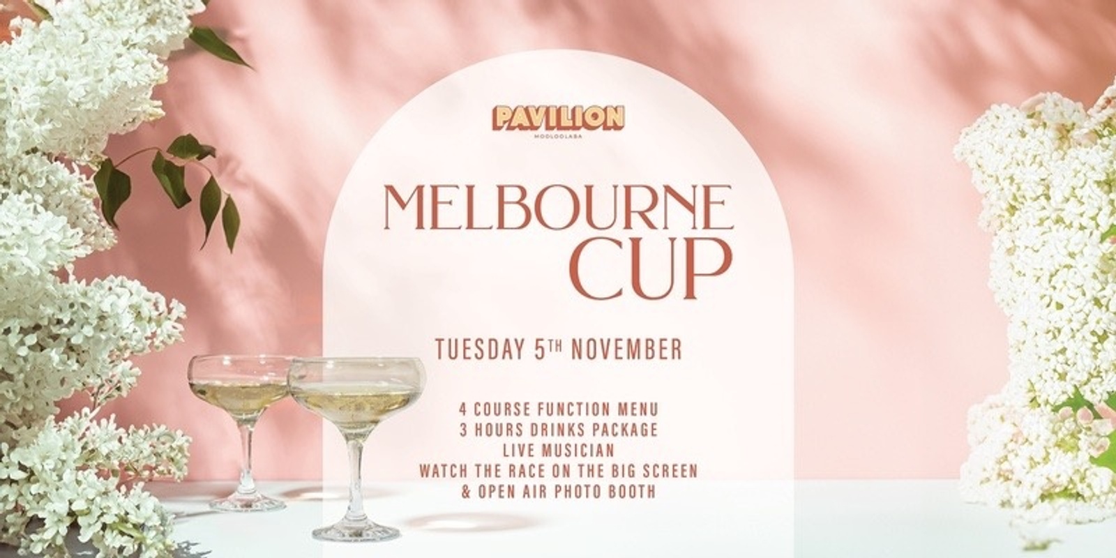 Banner image for Melbourne Cup Long Lunch | Pavilion Mooloolaba