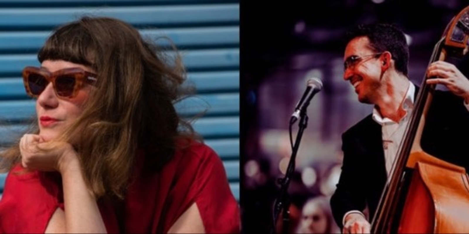 Banner image for Jazz Duo Night with Sarah Carso on Vocals and Tom Flenady on Double Bass 