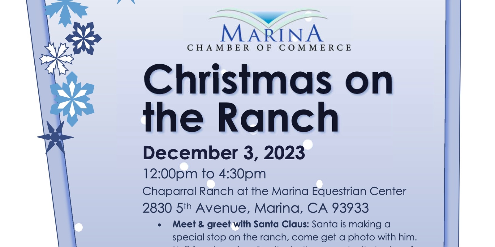 Christmas on the Ranch Humanitix