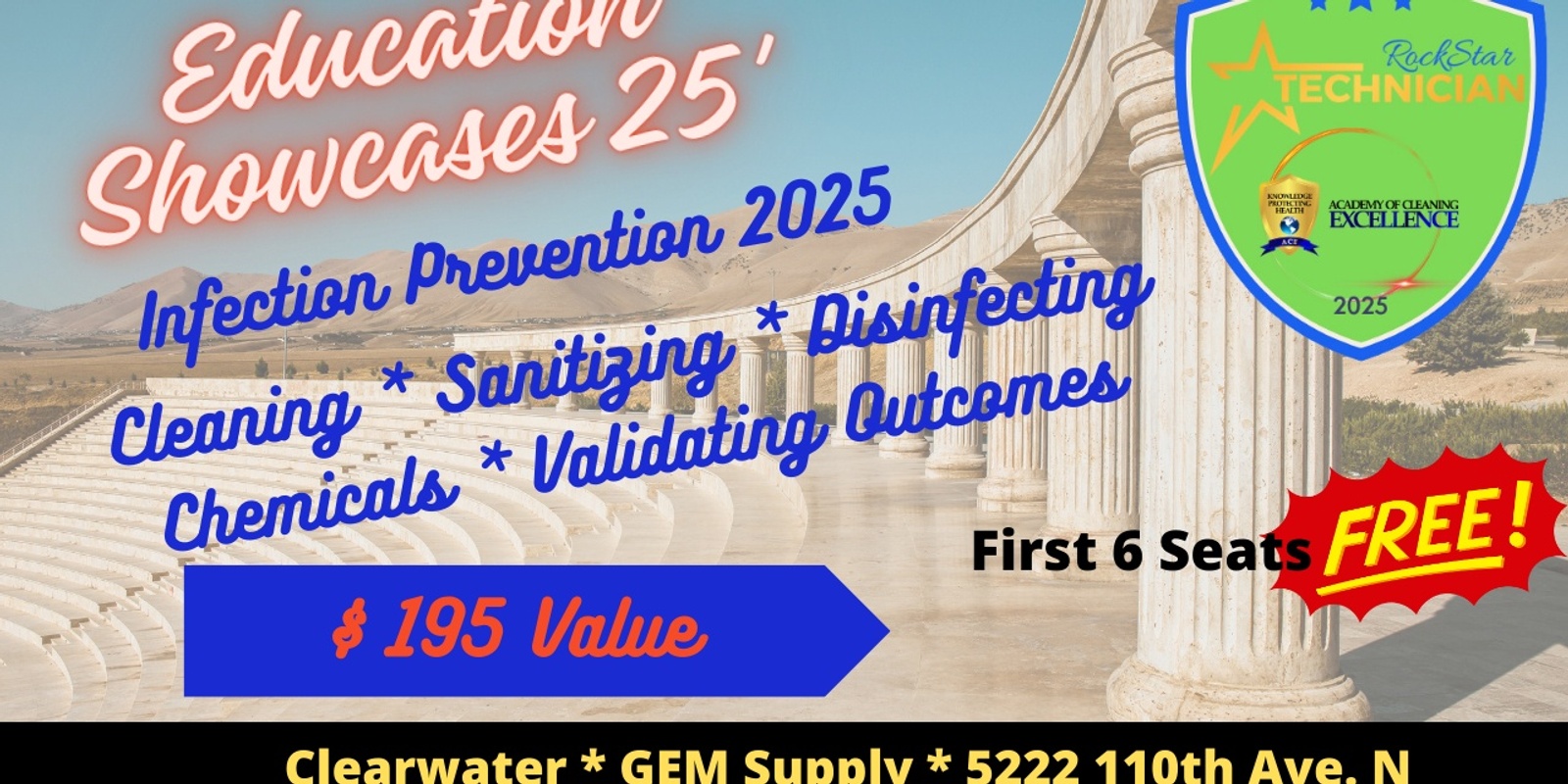 Banner image for Education Showcase * Infection Prevention * Clearwater * 9/17/25