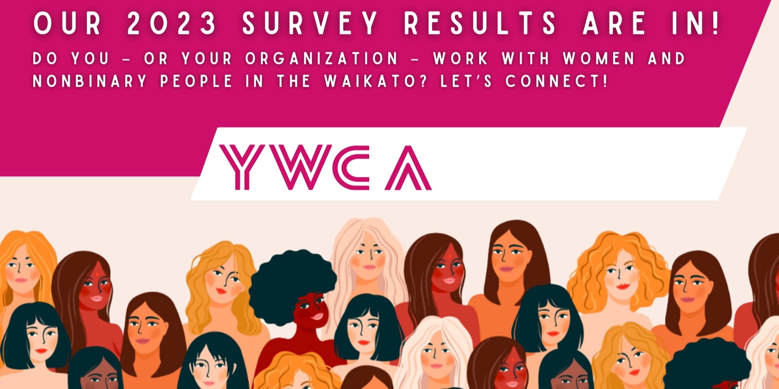 Banner image for Our 2023 survey results are in! Let's talk about it.