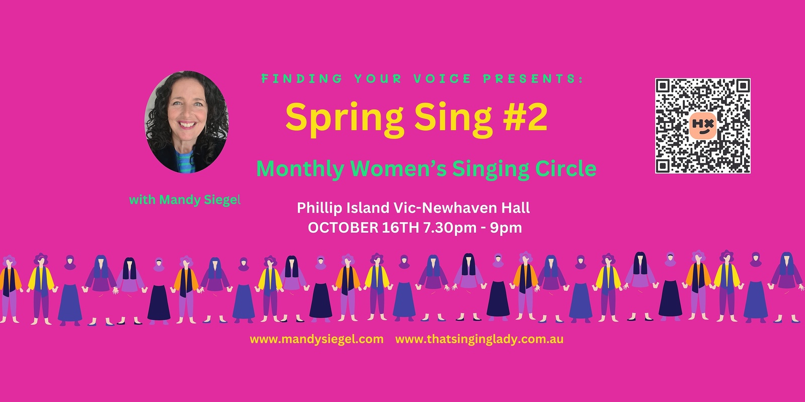 Banner image for Spring Sing #2 - Monthly Women's Singing Circle