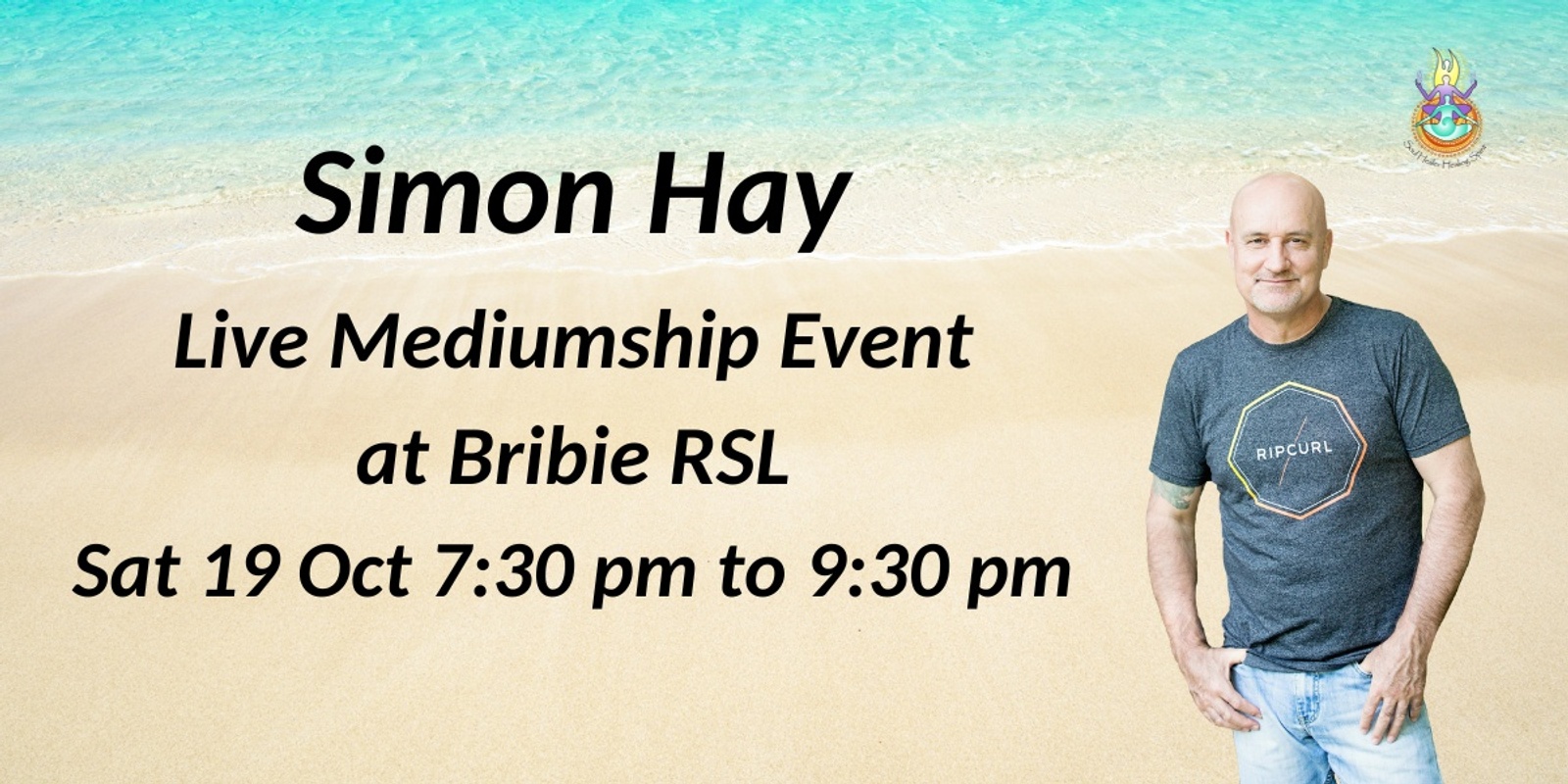 Banner image for Aussie Medium, Simon Hay at the Bribie RSL