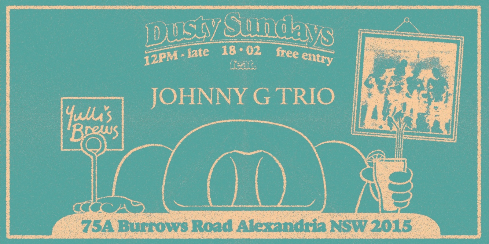 Banner image for DUSTY SUNDAYS - Johnny G Trio