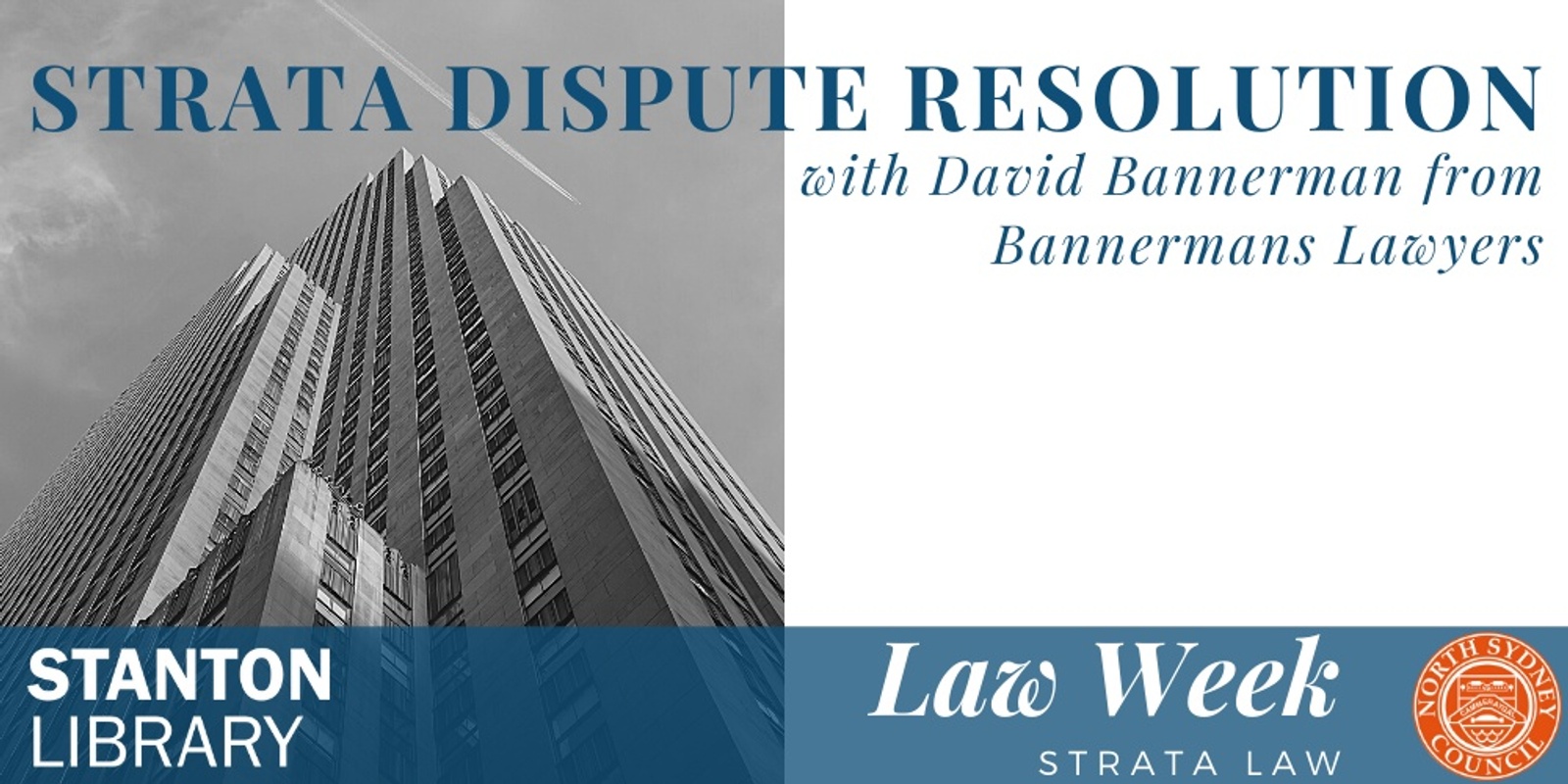 Banner image for Law Week: Strata dispute resolution