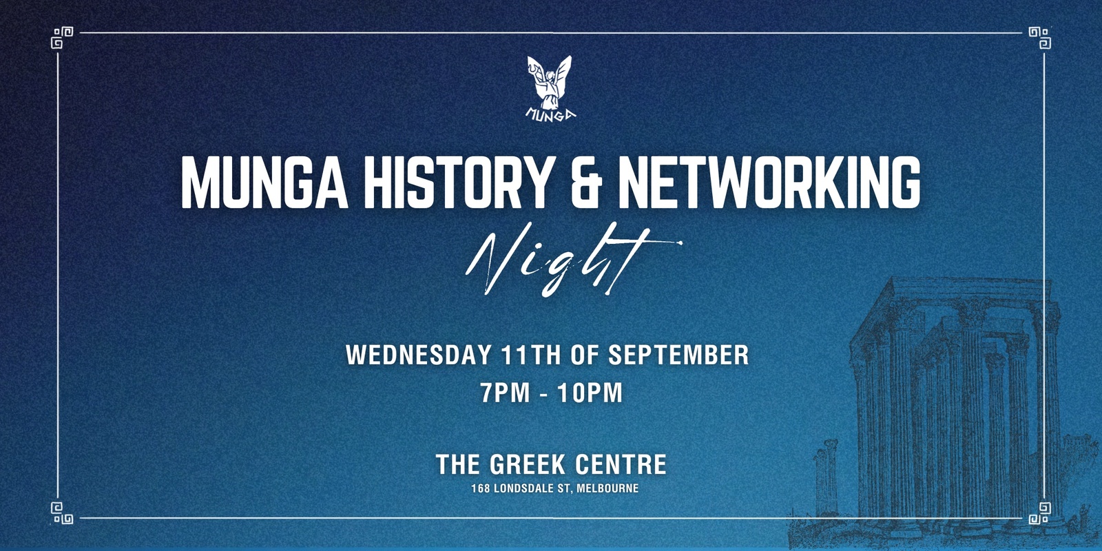 Banner image for MUnGA History and Networking Night