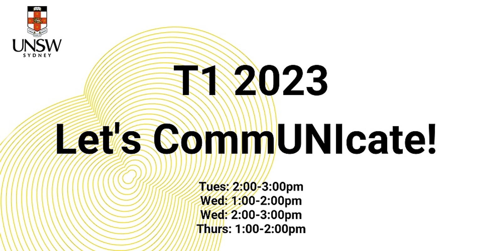 Banner image for T1 2023 Let's CommUNIcate