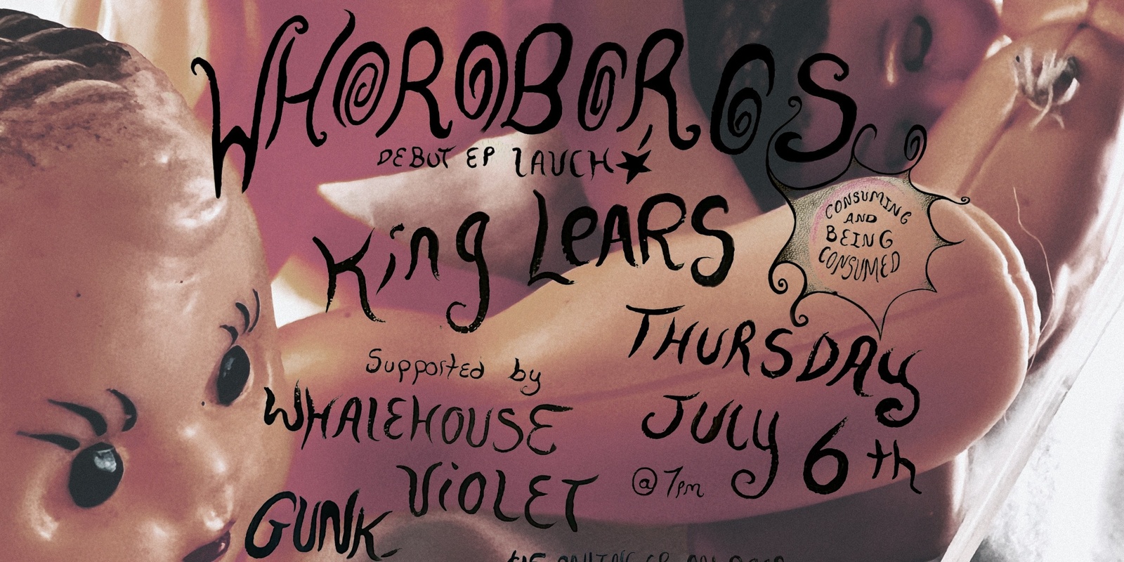 Banner image for Whoroboros "Consuming & Being Consumed" EP Launch