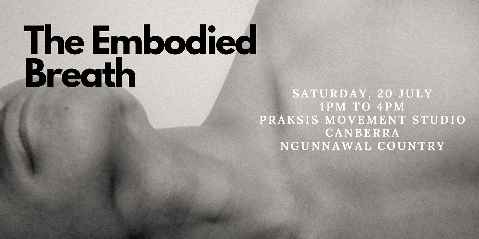 Banner image for The Embodied Breath