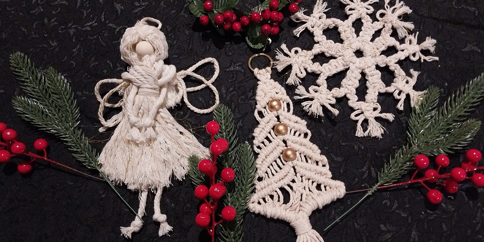 Banner image for Creative Clinic: Christmas Macrame with Amala