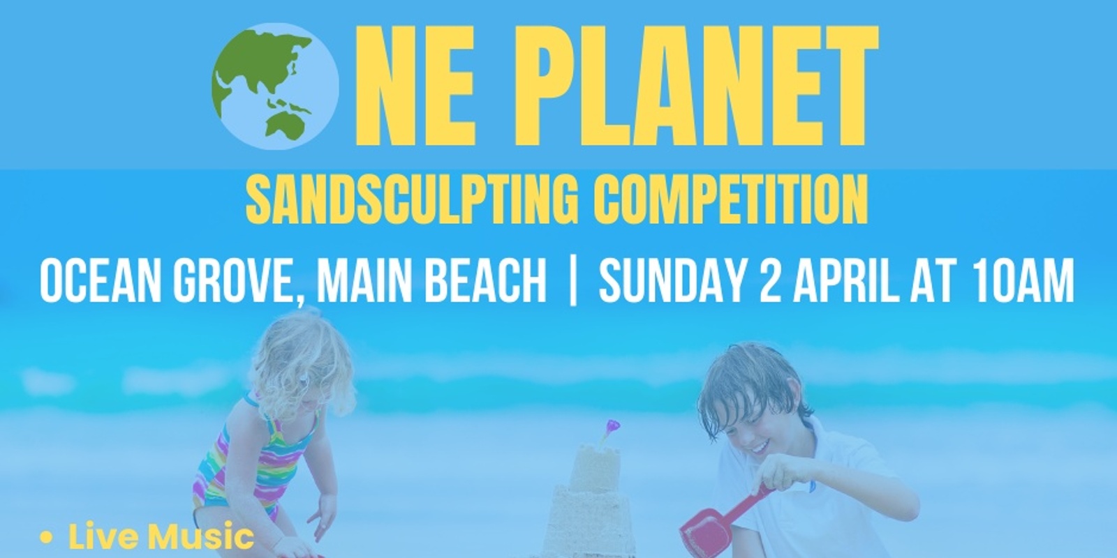 One Planet - Sandsculpting Competition
