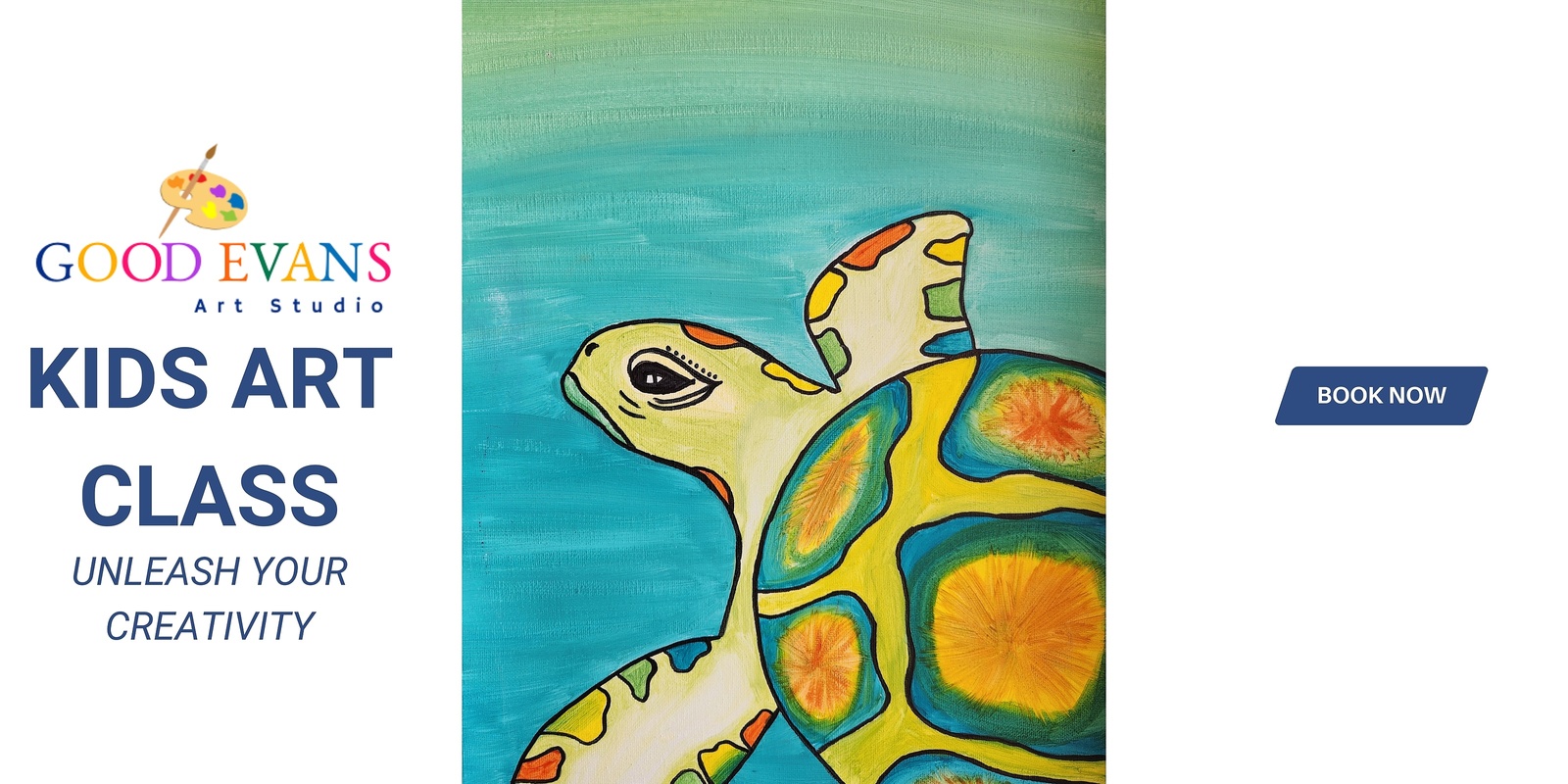 Banner image for Kids Painting Class Turtle (Lennox Cultural Centre)