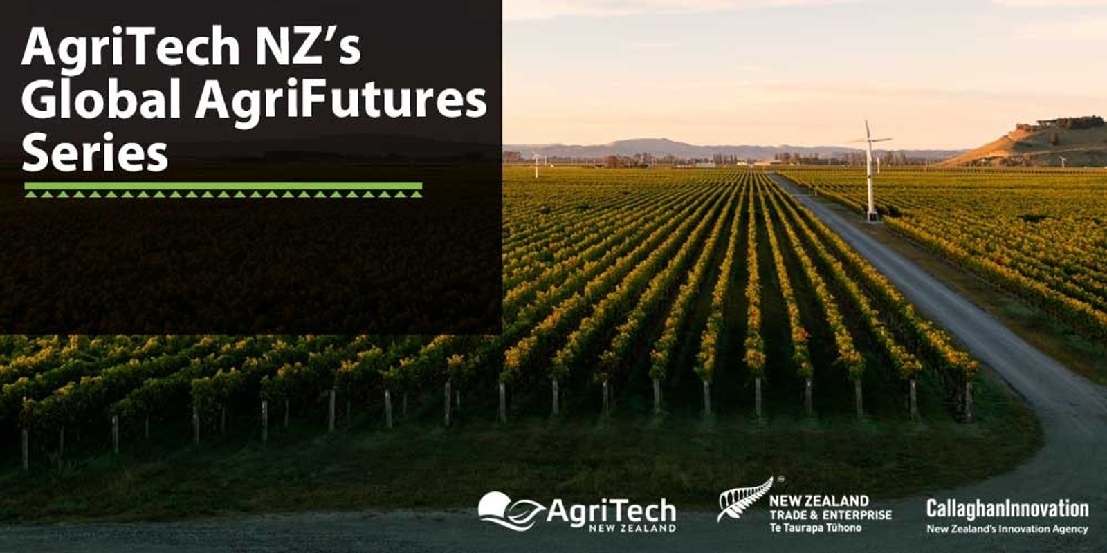 Banner image for AgriTech NZ's Global AgriFutures Series