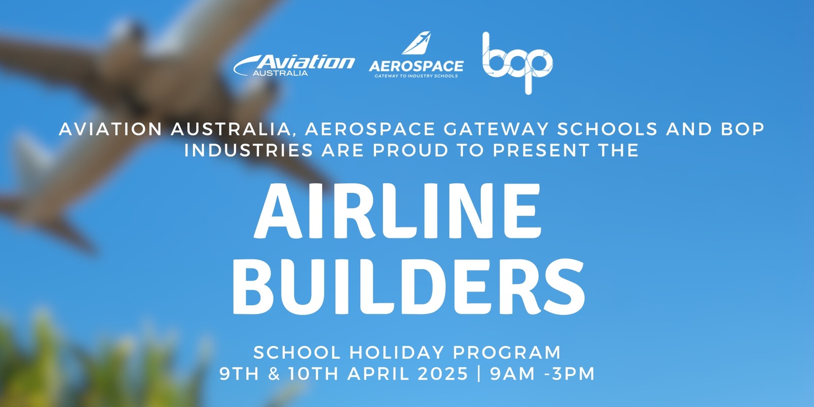 Banner image for Airline Builders | Cairns School Holiday Program 2025