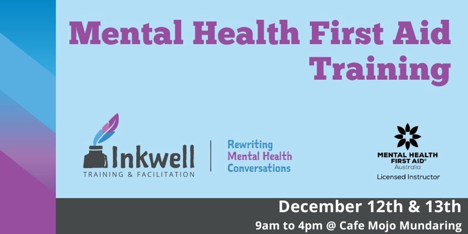 Banner image for Mental Health First Aid - MUNDARING 