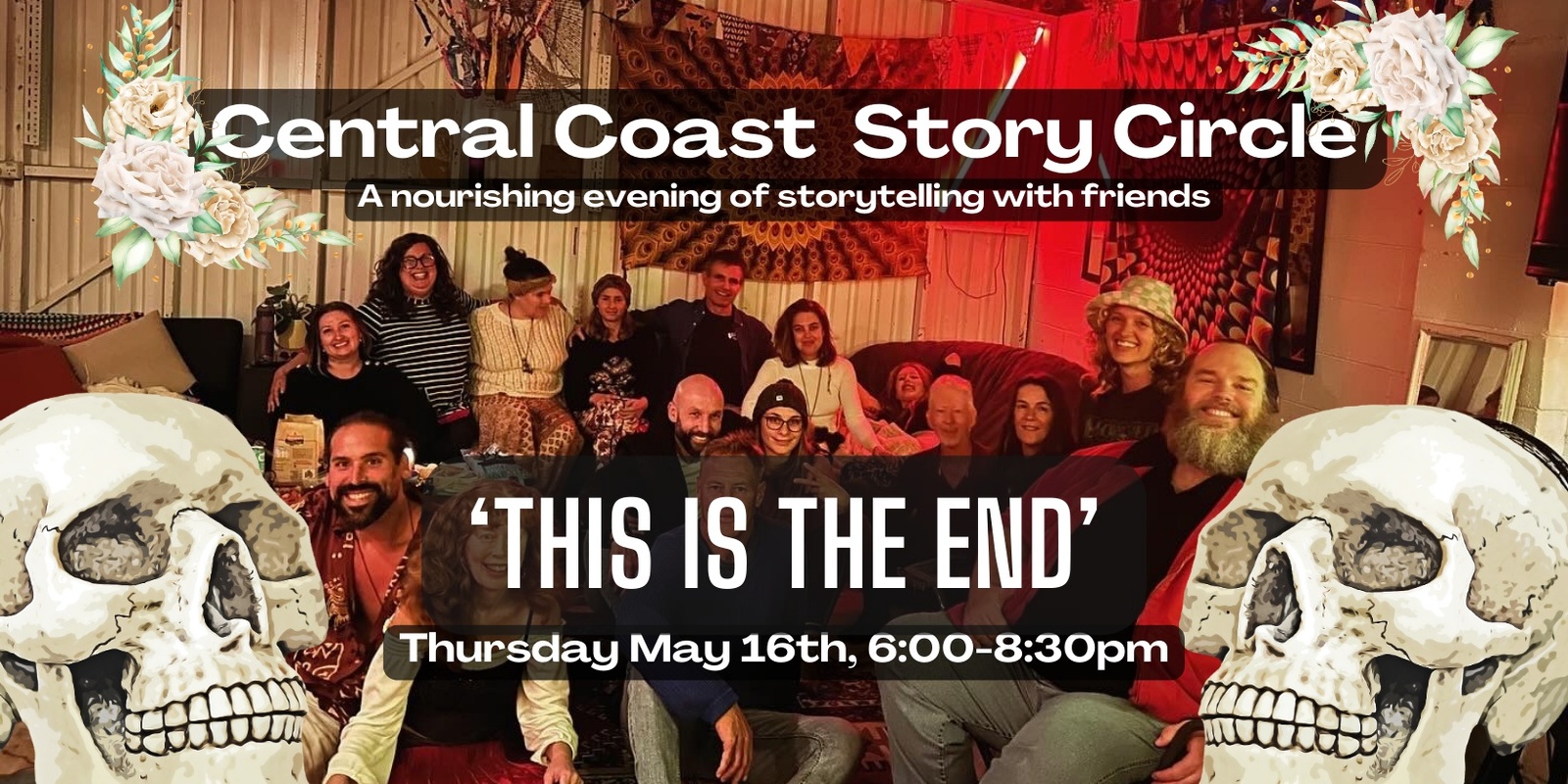 Banner image for Central Coast Story Circle - This Is The End