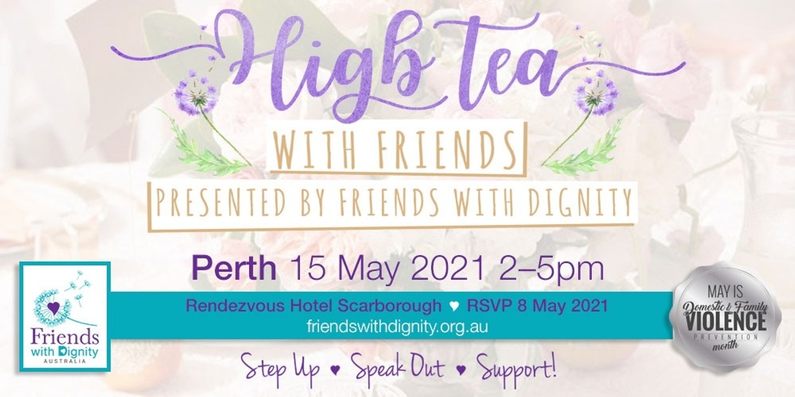 Banner image for High Tea with Friends - PERTH