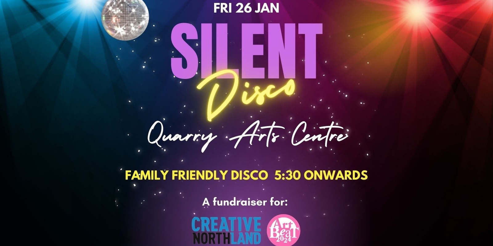 Banner image for Silent Disco - ArtBeat Fundraiser