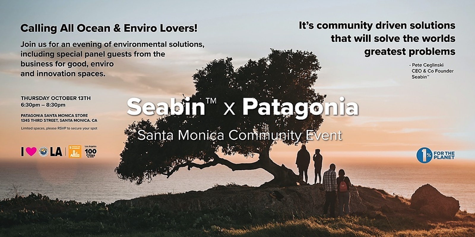 Banner image for Seabin x Patagonia Santa Monica Community Event