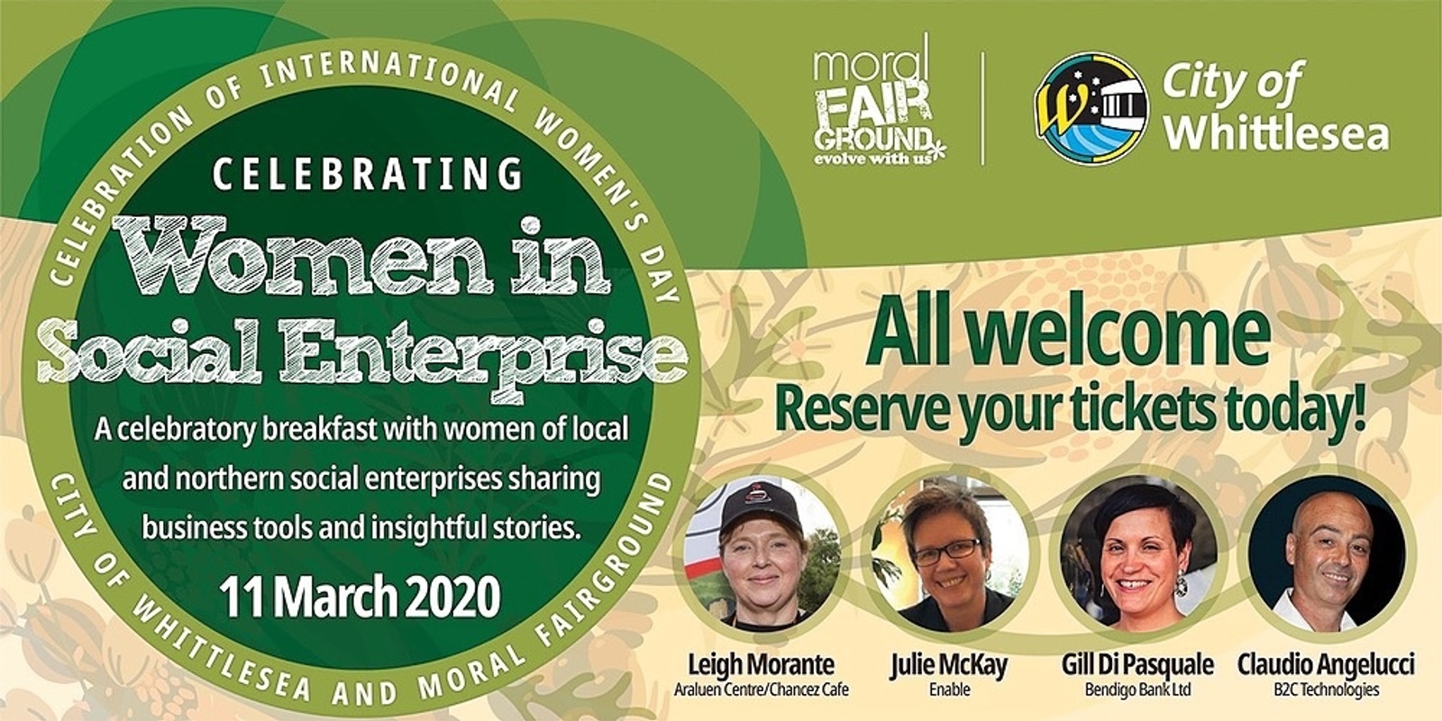 Banner image for International Women's Day Breakfast - Celebrating Women in Social Enterprise