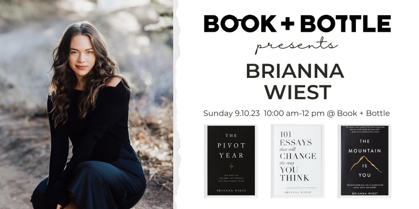 Banner image for A Morning with Author Brianna Wiest