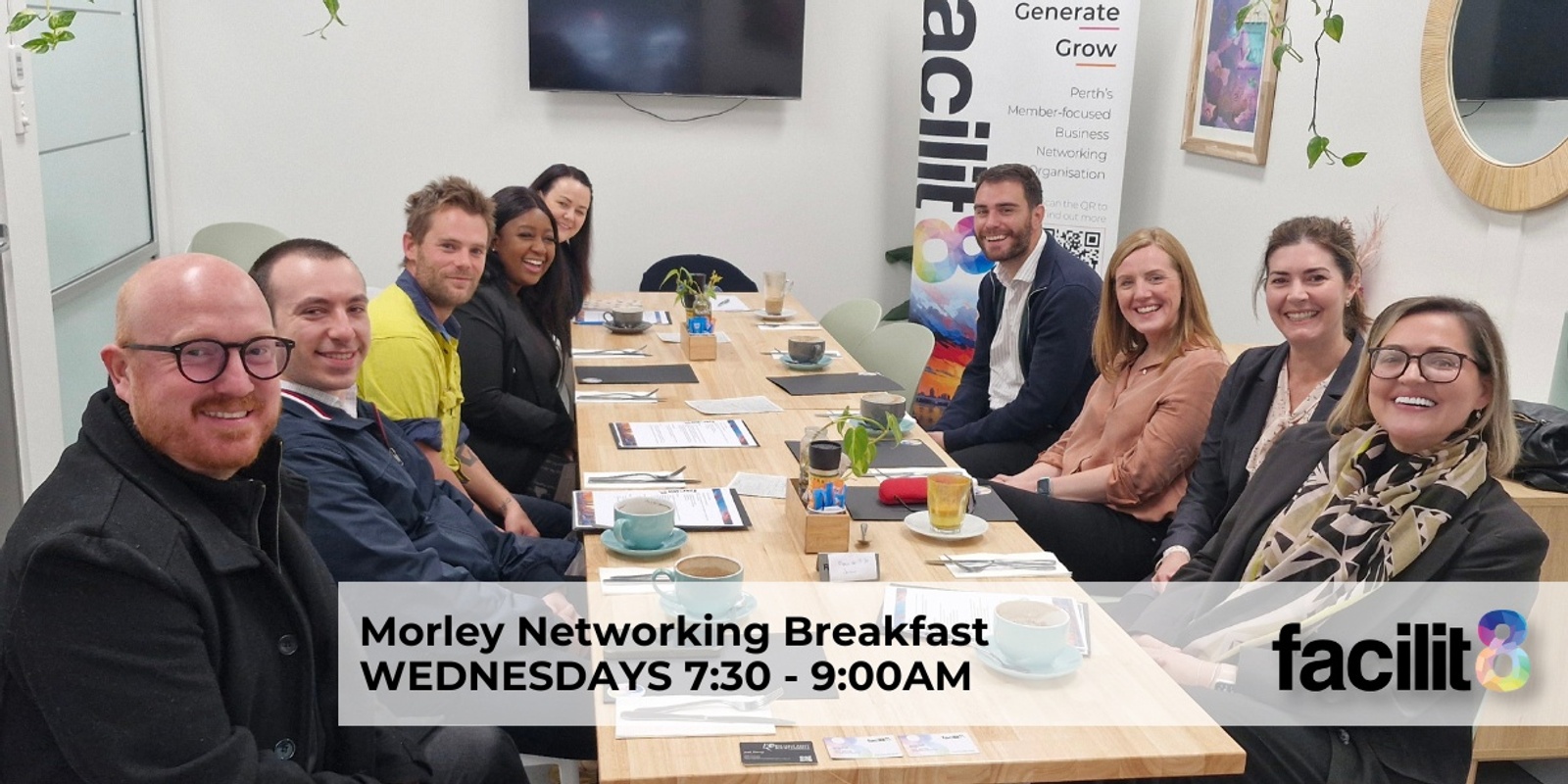 Banner image for Morley Business Networking Breakfasts 2024 | Facilit8