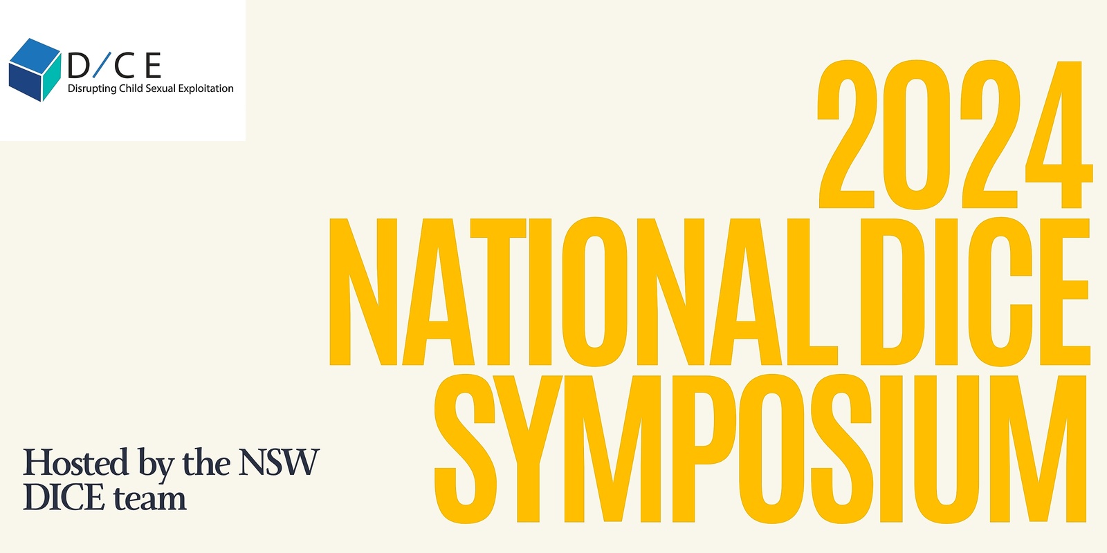 Banner image for National DICE Symposium 2024